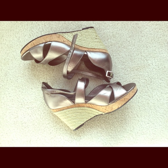 Cole Haan Shoes - 💕Cole Haan Platform Wedges, size 8 w/dust bag 🎉